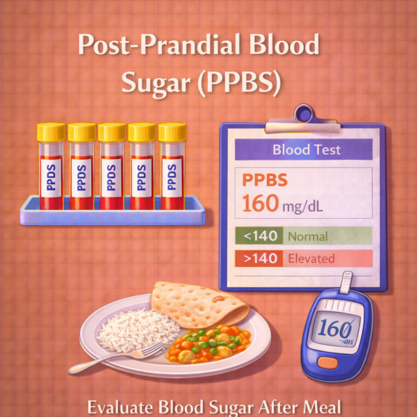 Post-Prandial Blood Sugar (PPBS)